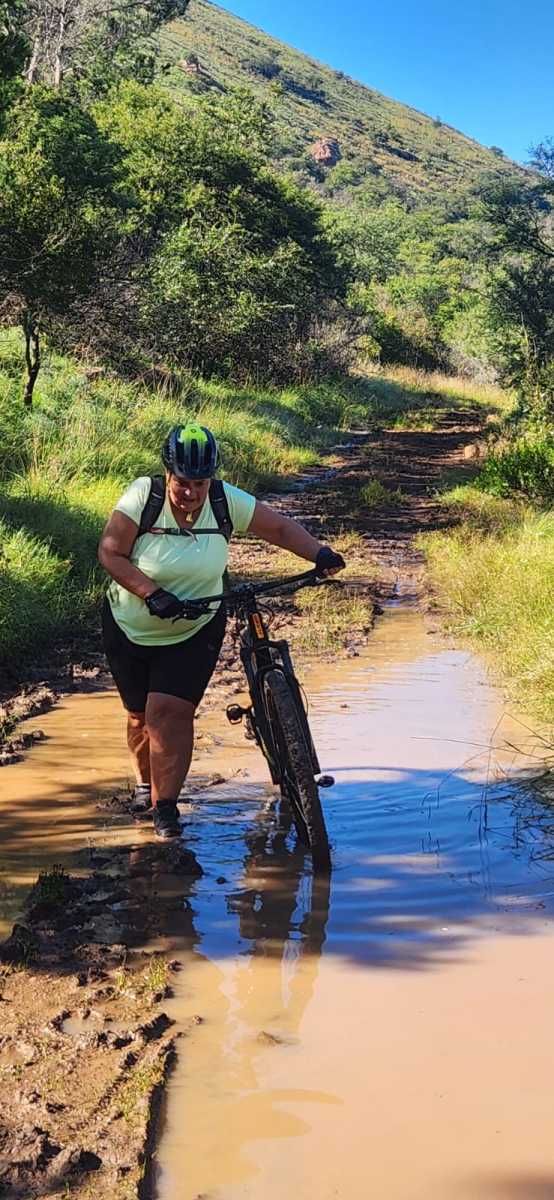 Cycling on Longhill